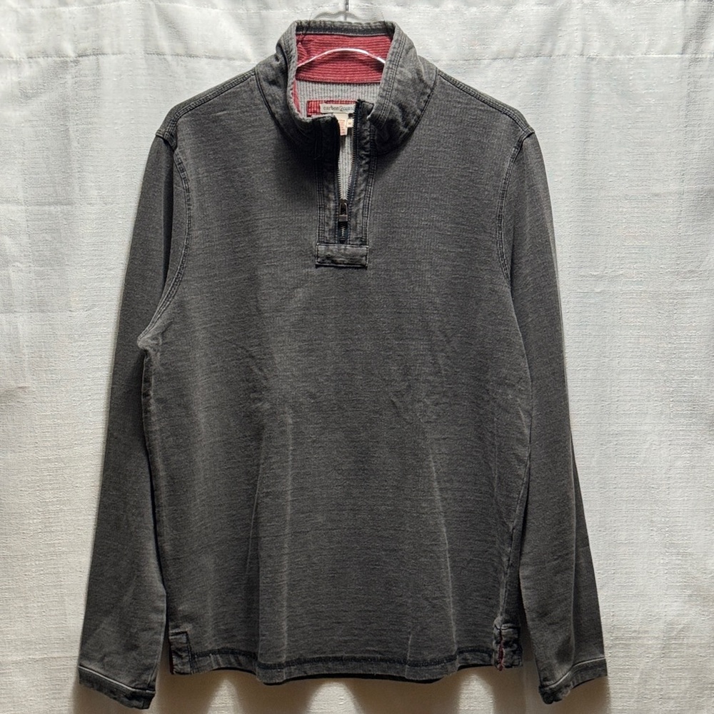 Men's Gray Quarter-Zip Sweatshirt
